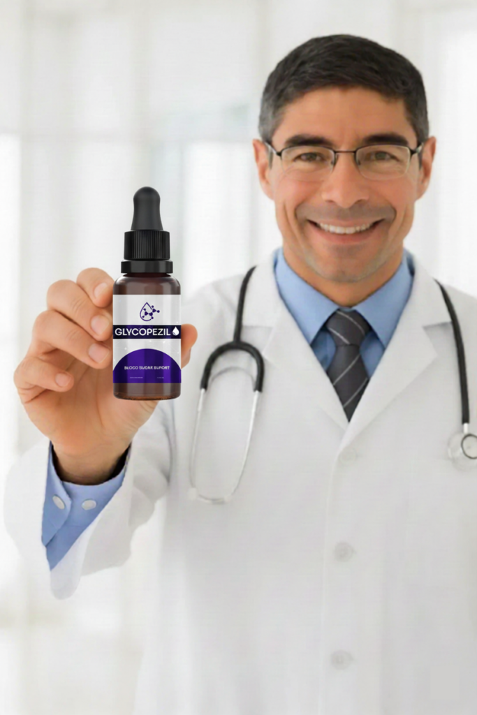 Dr. Andrew Collins, metabolic wellness consultant, endorsing GlycoPezil for glucose health.